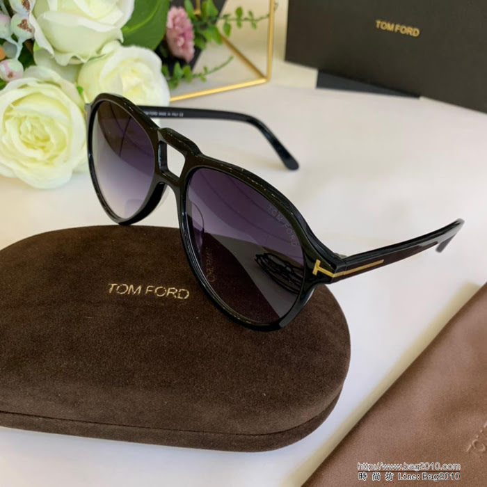 TOM FORD湯姆福特 FT0645 新款時尚 全框漸近太陽鏡 光學-5  lly1487
